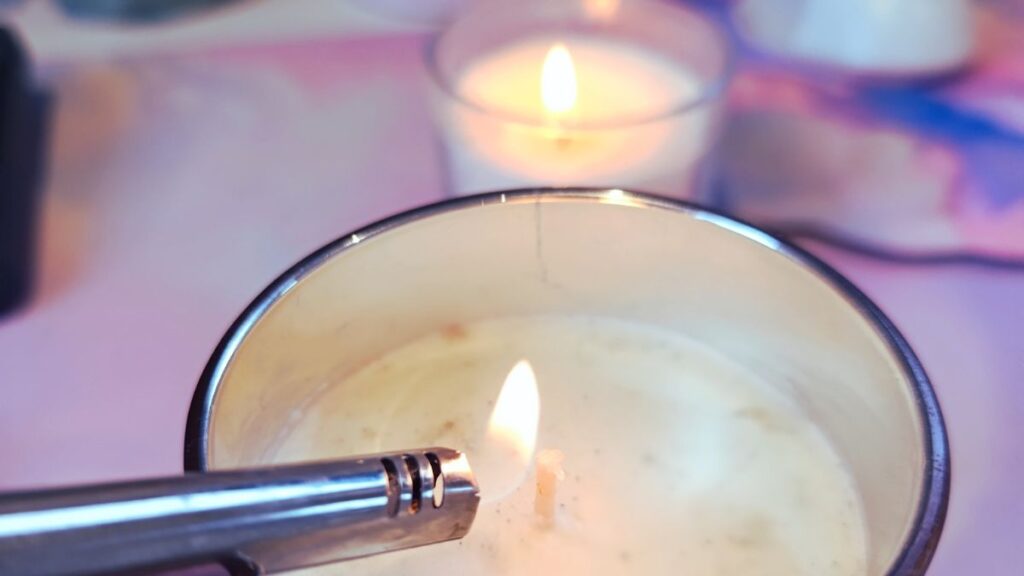 cozy moments with candles