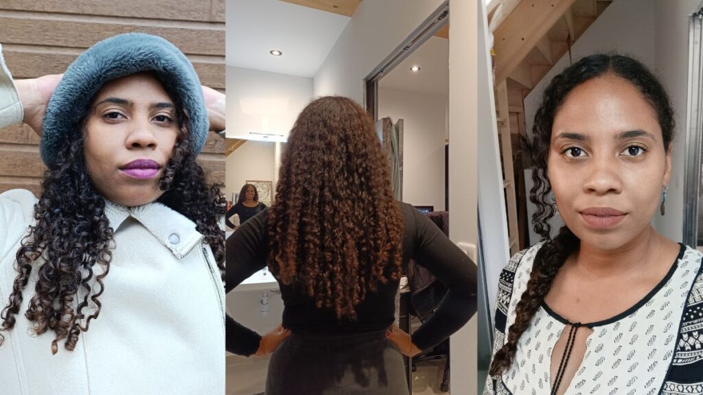 Hair care for curly moms